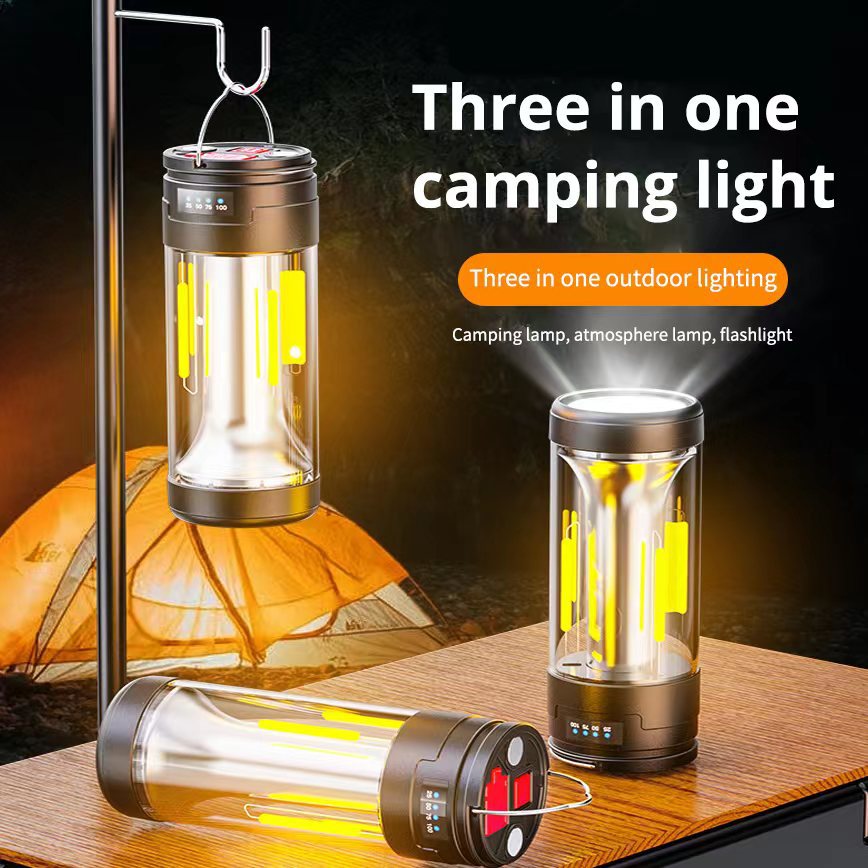 Outdoor LED Magnetic Suction Work Flashlight