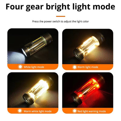Outdoor LED Magnetic Suction Work Flashlight