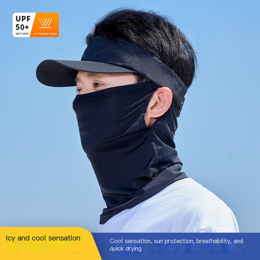 Ice Silk UV Protection Mask for Outdoor Sports