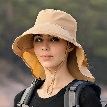Women's Summer Sun Hat for Outdoor Travel and Beach