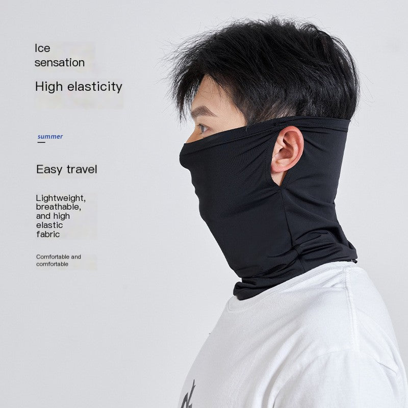 Ice Silk UV Protection Mask for Outdoor Sports