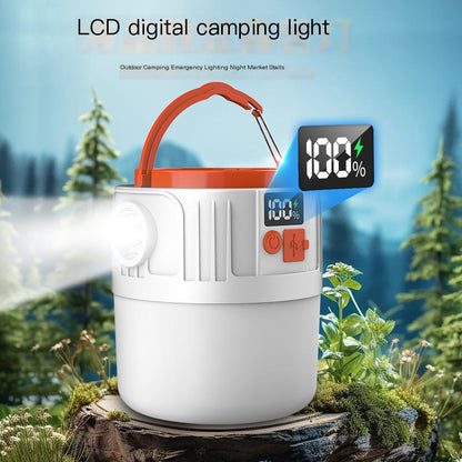 Rechargeable Solar LED Camping Light for Outdoor Use