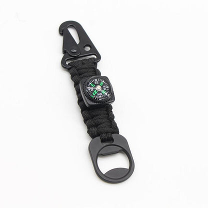 Outdoor Parachute Cord Mountaineering Keychain