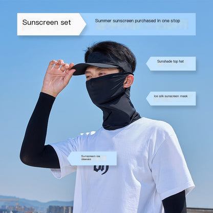 Ice Silk UV Protection Mask for Outdoor Sports